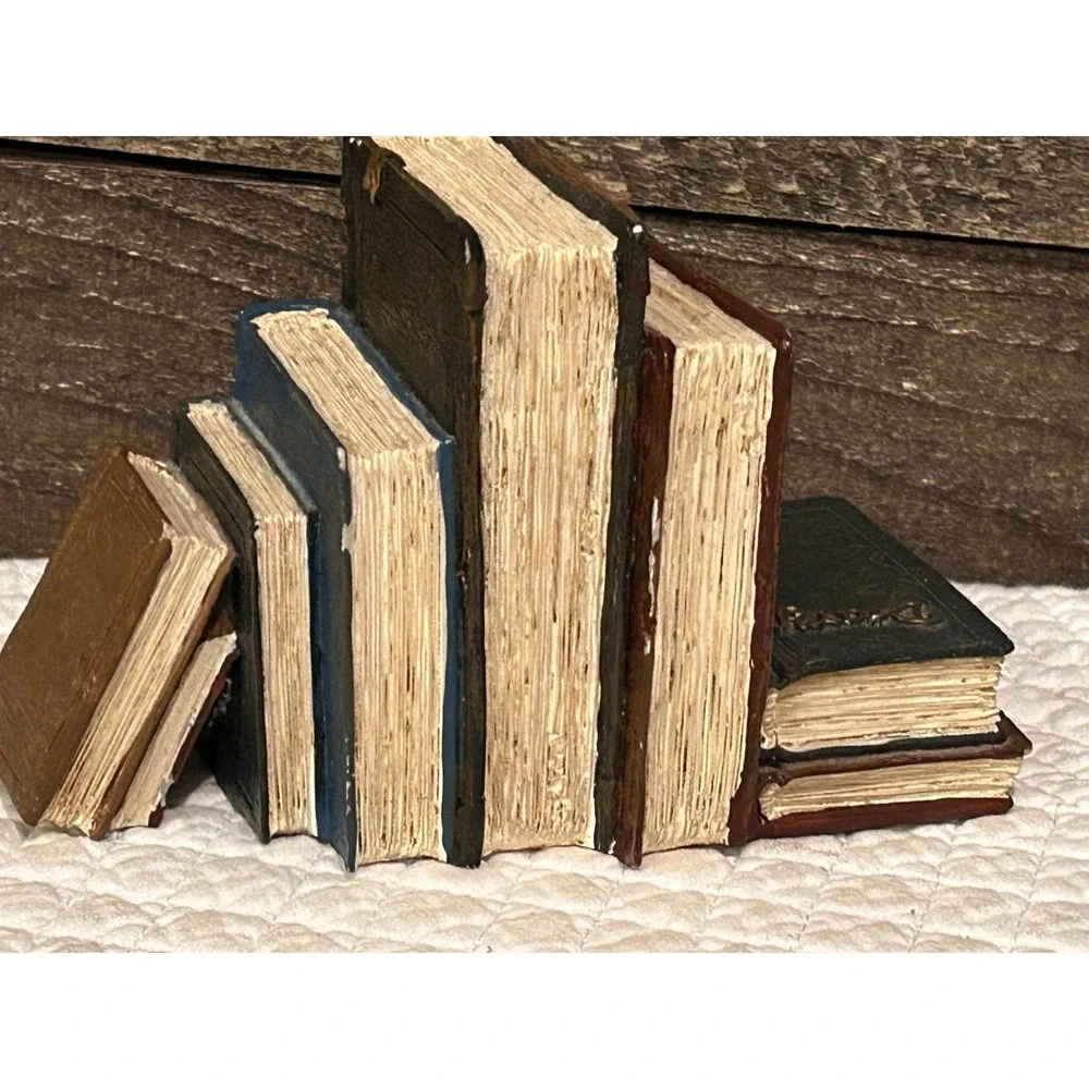 Vtg. Home Interior's‎ Small Books As One Piece For Shelf